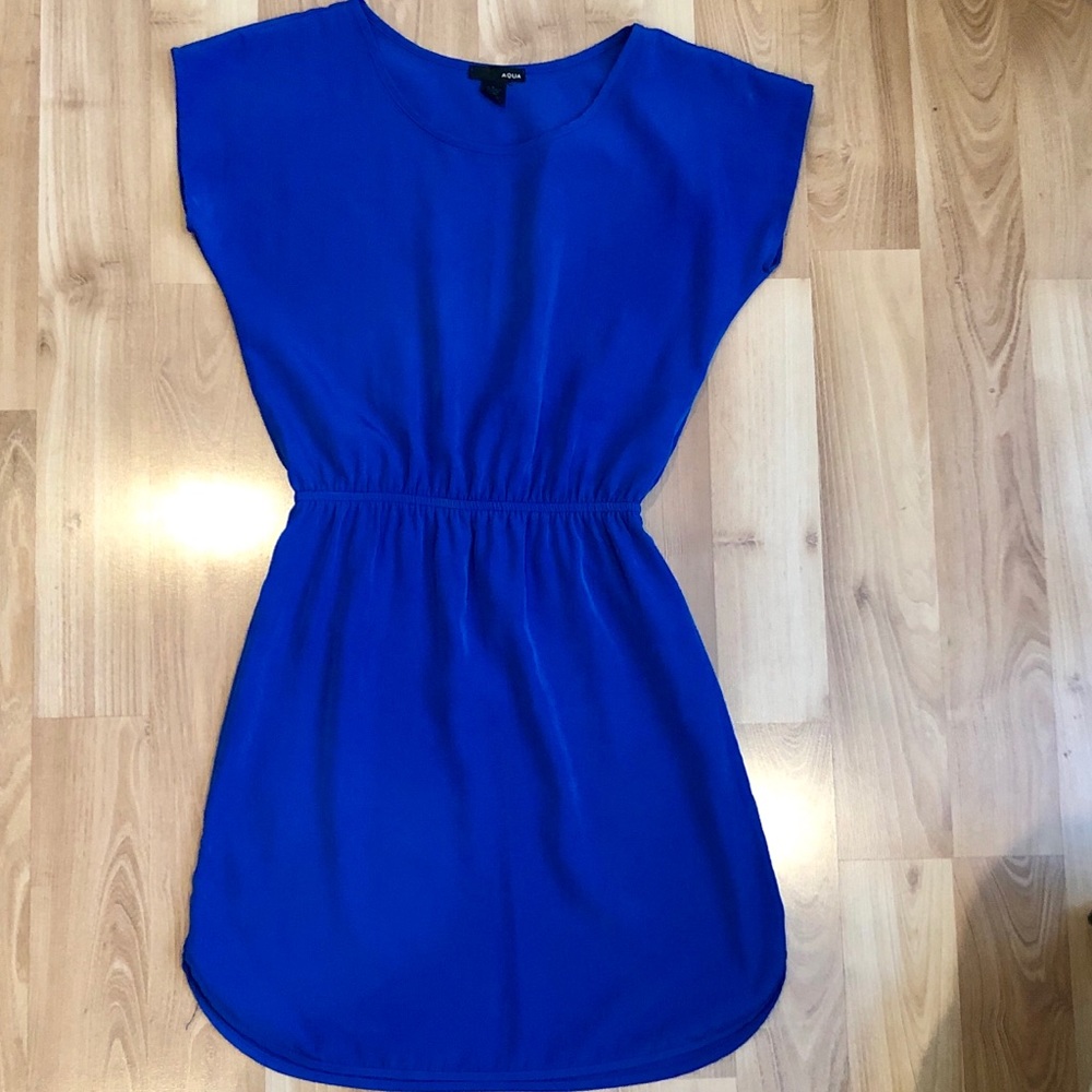 Bloomingdale’s Aqua Dress